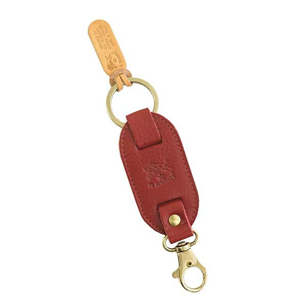 イルビゾンテ Il Adidas Bisonte キーリング C0434 Hindmarch 245 アナスイ Cowhide Keyring Rosso キーホルダー 本革 レッド 赤 メンズ 男性 レディース 女性 プレゼント ギフト 新品 Salada Bowl おしゃれブランド通販il Bisonte イルビゾンテ キーリング キーホルダー