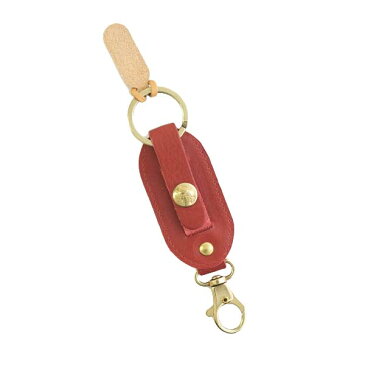 イルビゾンテ IL BISONTE キーリング C0434 245 COWHIDE KEYRING ROSSO キーホルダー 本革 レッド 赤 メンズ 男性 レディース 女性 プレゼント ギフト 新品