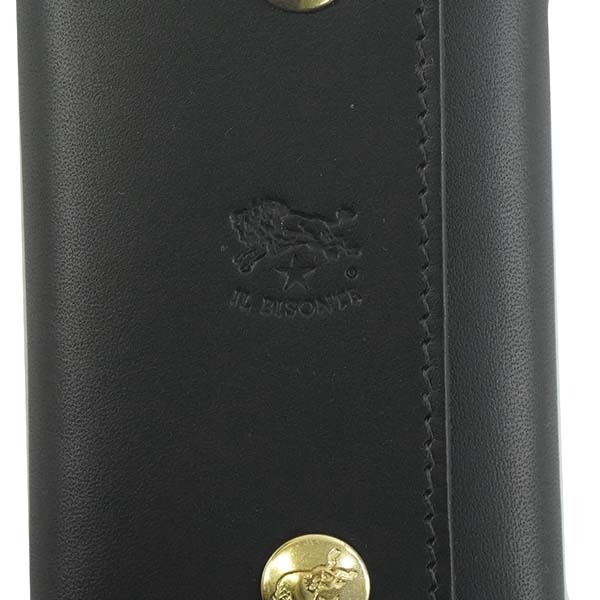 イルビゾンテ Il Bisonte キーケース C0966 135 Cowhide Keyring Black キーリング 本革 ブラック 黒 メンズ 男性 レディース 女性 プレゼント ギフト 新品 Salada Bowl おしゃれブランド通販 Il Bisonte イルビゾンテ キーリング キーケース 本革 ブランド レディース