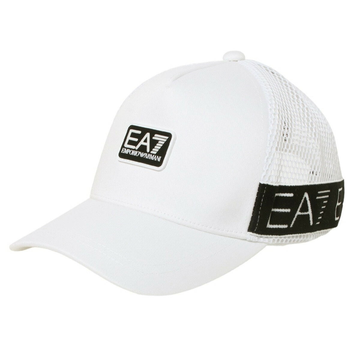 イーエーセブン EA7 エンポリオ アルマーニ EMPORIO ARMANI 帽子 キャップ 274992 2R103 00010 メッシュキャップ WHITE ホワイト