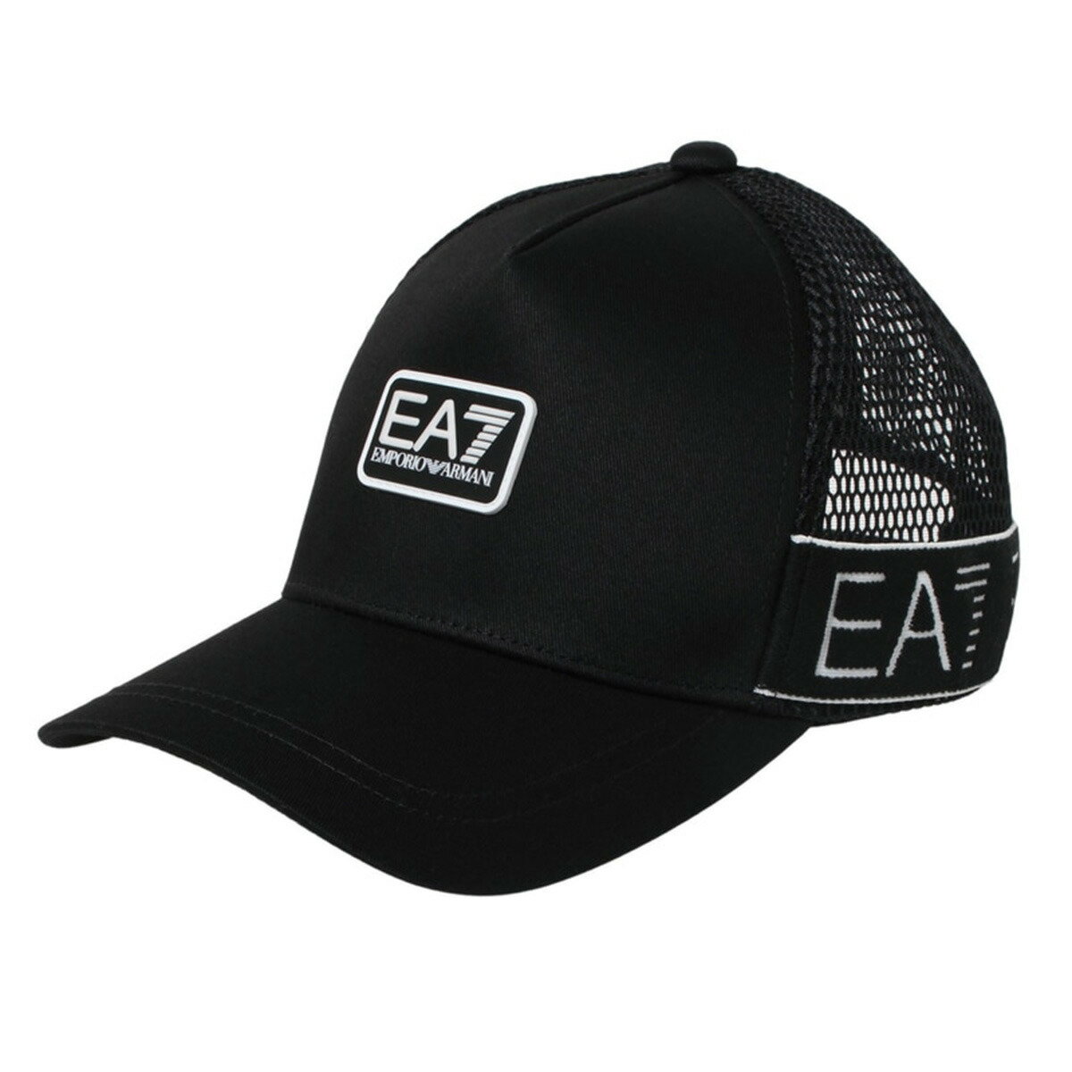 イーエーセブン EA7 エンポリオ アルマーニ EMPORIO ARMANI 帽子 キャップ 274992 2R103 00020 メッシュキャップ BLACK ブラック