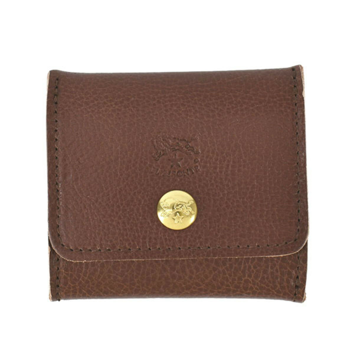 イルビゾンテ ilbisonte コインケース 小銭入れ SCP020 PV0001 BW480B COIN PURSE CLASSIC 本革 ARABICA ブラウン系