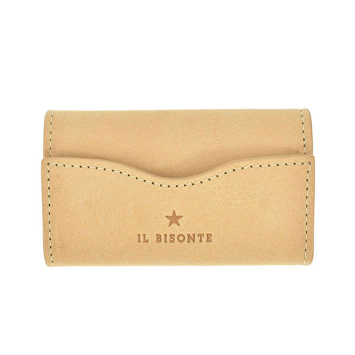 イルビゾンテ ilbisonte キーケース 4連 SKH144 PV0001 NA106 KEY HOLDER OLIVETA 本革 NATURALE ベージュ系