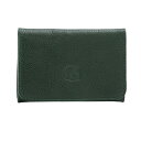 イルビゾンテ IL BISONTE 名刺入れ SCC004 GR101 CLASSIC CARD CASE クラシックカードケース VERDE GR101 グリ...