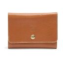 イルビゾンテ IL BISONTE 財布 二つ折り財布 折りたたみ財布 SMW028 PV0005 CA101 WALLET ウォレット CARAMEL ライト...