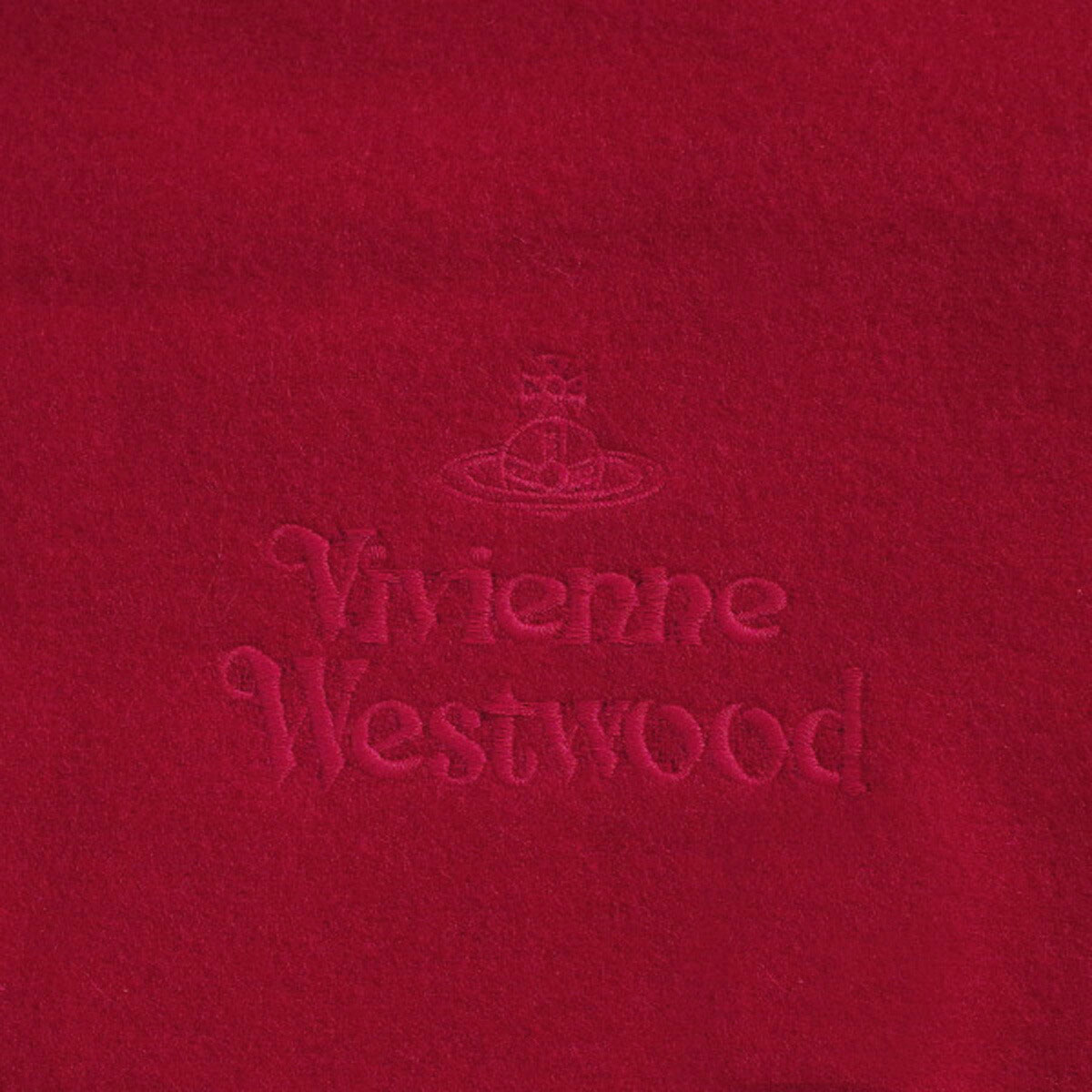 ヴィヴィアンウエストウッド Vivienne Westwood マフラー メンズ レディース 81030007 11654 h401 ウールマフラー ストール RED レッド
