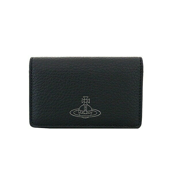 Vivienne Westwood ヴィヴィアン ウエストウッド カードケース 51110032 41082 N401 RACHEL FLAP CARD HOLDER レイチェル フラップ カードホルダー 名刺入れ BLACK ブラック