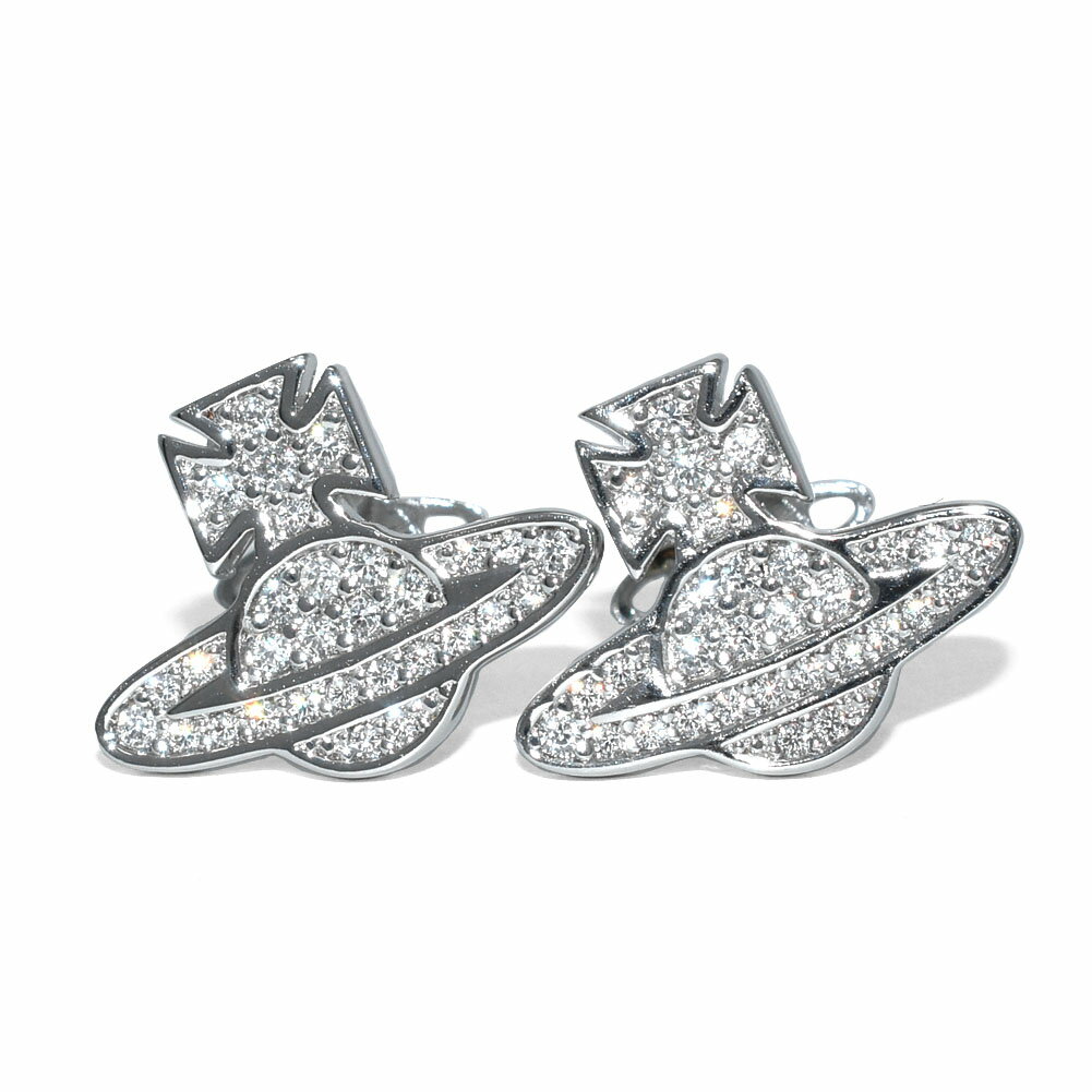 Vivienne Westwood ヴィヴィアン ウエストウッド ピアス 62010143 W106 ROMINA PAVE ORB EARRINGS ロミーナ パヴェ オーブ イヤリング シルバー