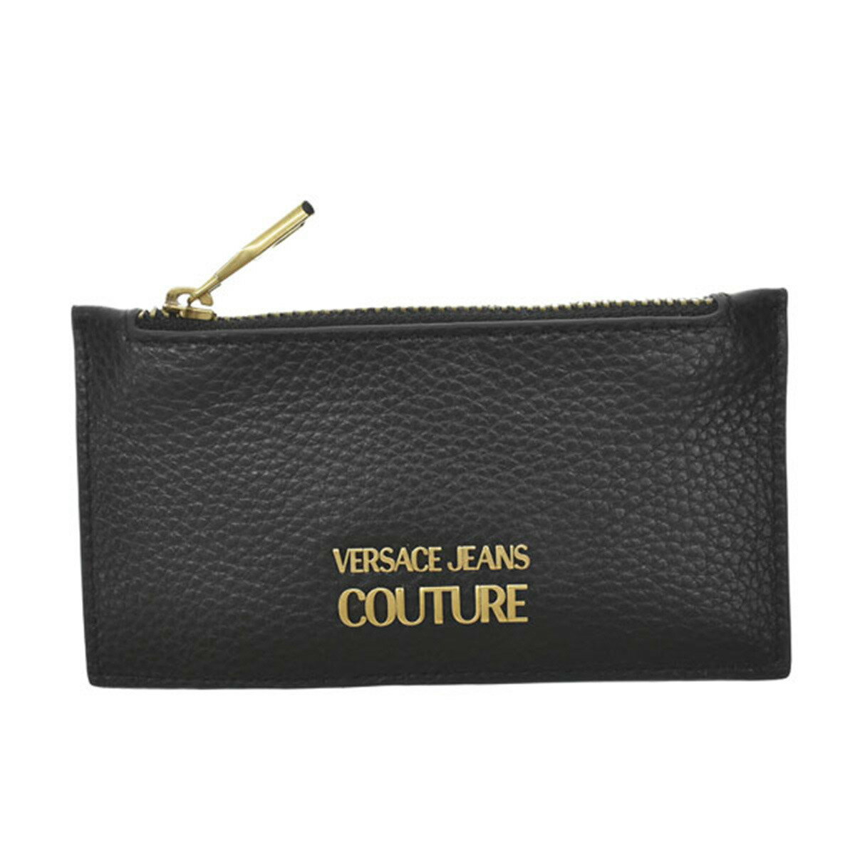 ヴェルサーチェ ヴェルサーチェ ジーンズ クチュール VERSACE JEANS COUTURE カードケース コインケース 小銭入れ 小銭入れ付きカードケース フラグメントケース 72YA5PA3 899 RANGE CITY ROCK SLG カードホルダー BLACK ブラック