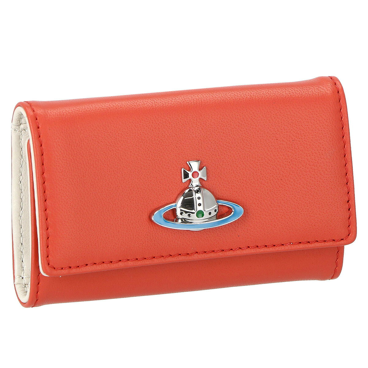 ヴィヴィアンウエストウッド Vivienne Westwood キーケース キーリング キーホルダー 4連キーケース 51020001 EMMA ORANGE F402 レディース オレンジ