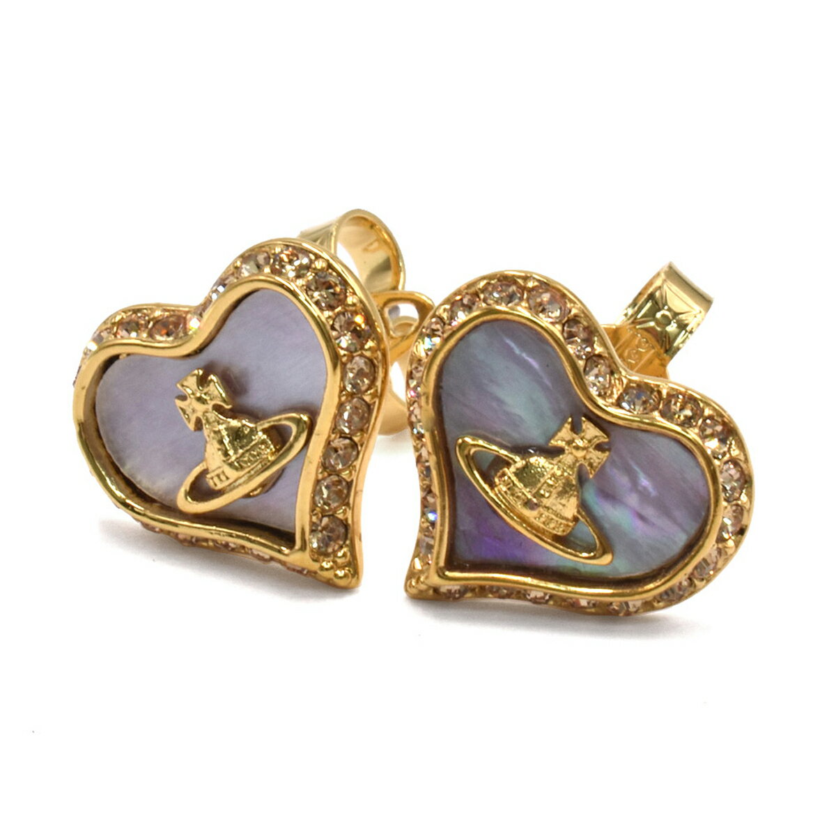 ヴィヴィアンウエストウッド ヴィヴィアンウエストウッド Vivienne Westwood ピアス ハート アクセサリー PETRA EARRINGS 62010074-02R608 ジュエリー レディース ゴールド