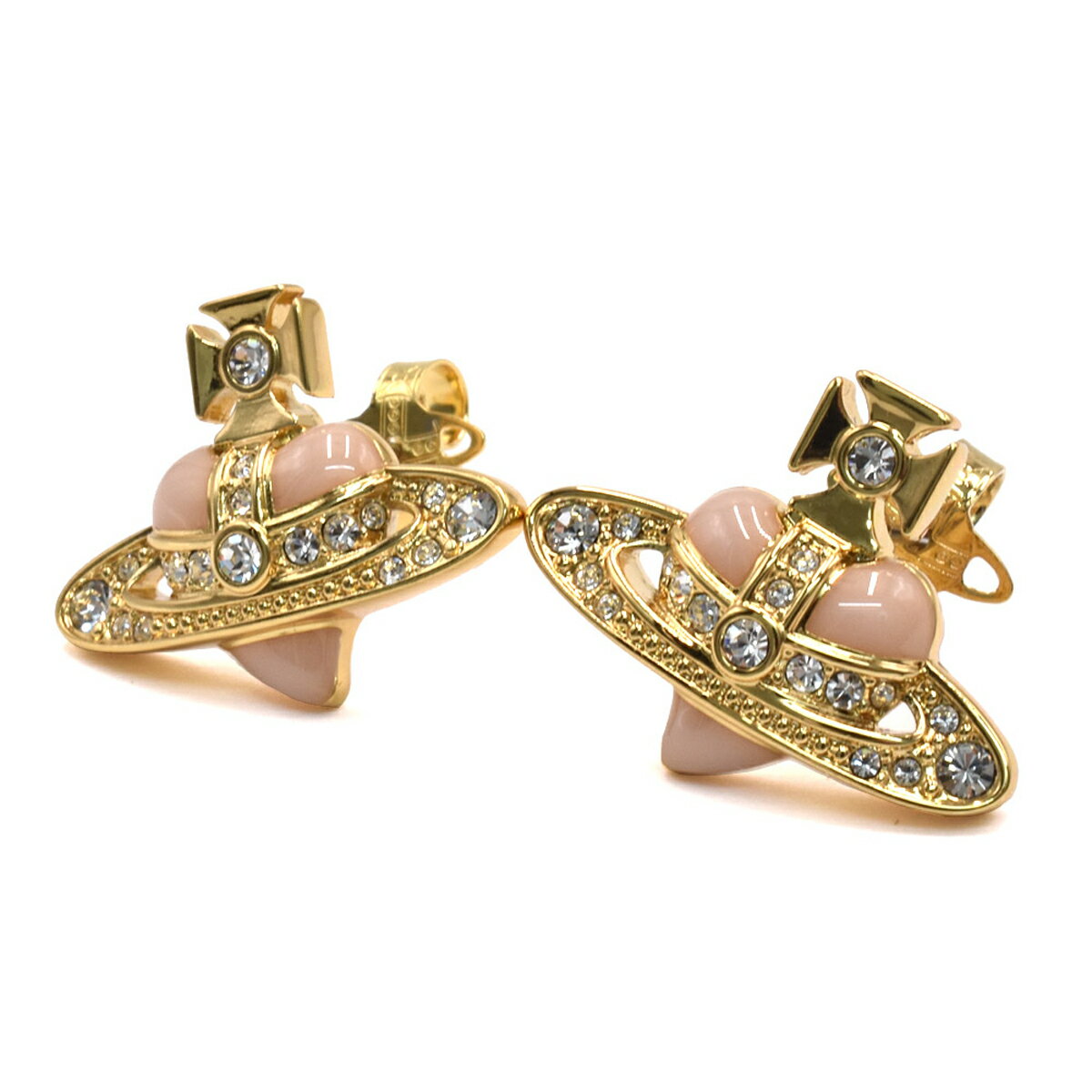 ヴィヴィアンウエストウッド Vivienne Westwood ピアス アクセサリー EARRINGS 6201033K-02R655 ジュエリー レディース ゴールド+ピンク