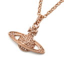 ヴィヴィアンウエストウッド Vivienne Westwood ネックレス ペンダント アクセサリー MINI BAS RELIEF PENDANT 63020086-G120 ジュエリー レディース ピンクゴールド