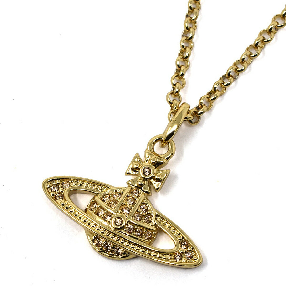 ヴィヴィアン ウエストウッド Vivienne Westwood ネックレス 63020086-R121 MINI BAS RELIEF PENDANT ミニ バス レリーフ ペンダント レディース ゴールド