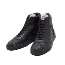 ヴィヴィアンウエストウッド Vivienne Westwood スニーカー 靴 CLASSIC TRAINER HIGH TOP 23SS 75010003M-C001J-N401 シューズ メンズ ブラック系