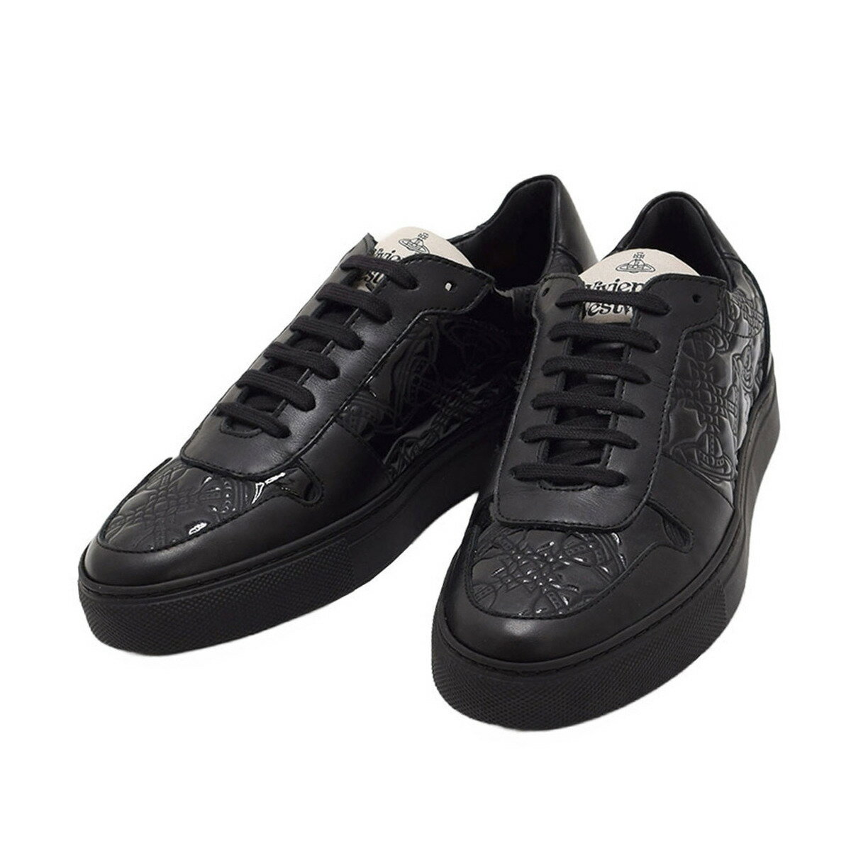 ヴィヴィアンウエストウッド Vivienne Westwood スニーカー 靴 CLASSIC TRAINER LOW TOP 23SS 75020002W-C001J-N401 シューズ レディース ブラック系