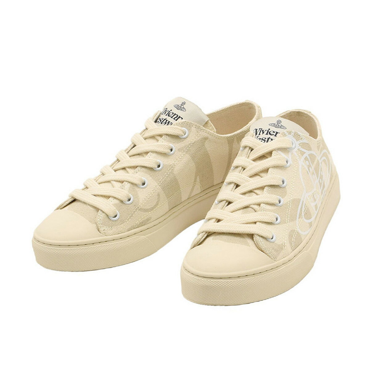 ヴィヴィアンウエストウッド Vivienne Westwood スニーカー 靴 PLIMSOLL LOW TOP 23SS 75020005W-W00JW-P203 シューズ レディース ベージュ系