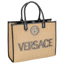 ヴェルサーチェ Versace バッグ ハンドバッグ トートバッグ 1004741 1A08263 2KA1P ベージュ系