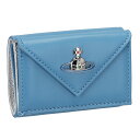 ヴィヴィアンウエストウッド Vivienne Westwood 財布 二つ折り財布 折りたたみ財布 小銭入れ付き 5107004GU K402 レディース ブル...