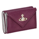 ヴィヴィアンウエストウッド Vivienne Westwood 財布 三つ折り財布 折りたたみ財布 小銭入れ付き 51150009 J401 SAFFIANO ...