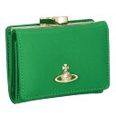 ヴィヴィアンウエストウッド Vivienne Westwood 財布 三つ折り財布 折りたたみ財布 小銭入れ付き がま口 51150027U M401 レディー...