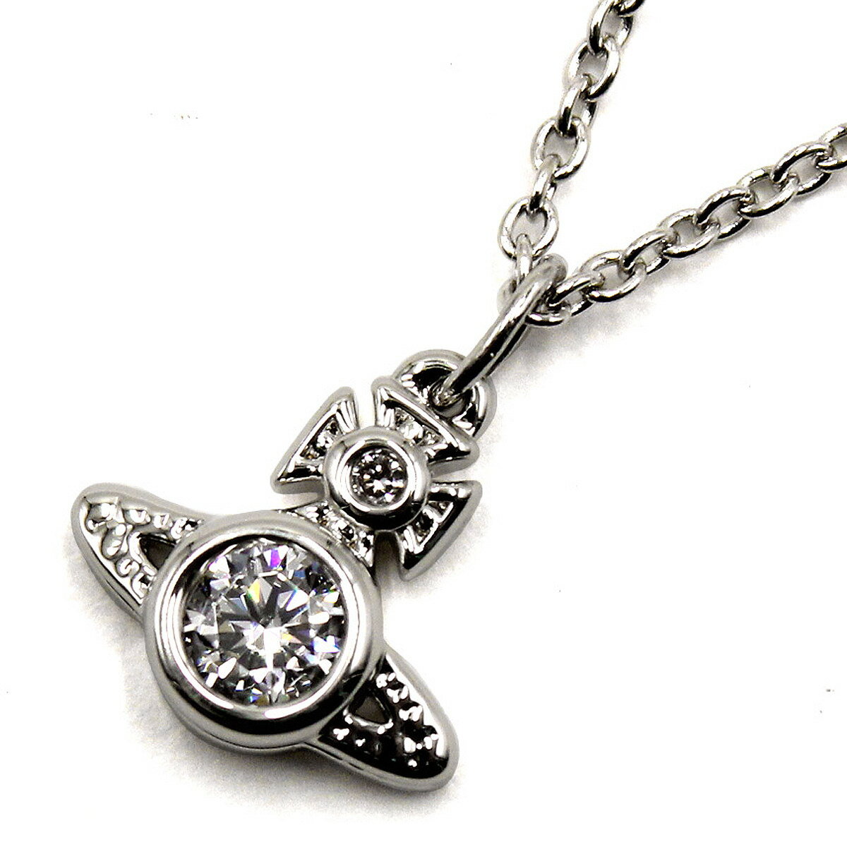 ヴィヴィアンウエストウッド Vivienne Westwood アクセサリー ネックレス ペンダント 63020278-02P102 LONDON ORB PENDANT レディース シルバー