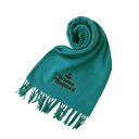 ヴィヴィアンウエストウッド VIVIENNE WESTWOOD マフラー ストール 24-W00Q7-L404 レディース メンズ ターコイズ ウール