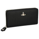 ヴィヴィアンウエストウッド Vivienne Westwood 財布 長財布 ラウンドファスナー長財布 小銭入れ付き 5106005BW-SAFF PLAIN/...