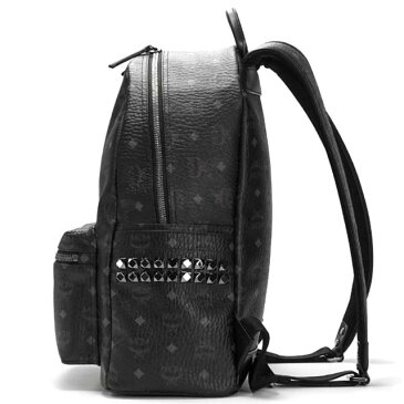 MCM リュック エムシーエム リュックサック MMK6SVE38 バック MEDIUM STARK BACKPACK ミディアム スターク バックパック M ブラック BLACK 黒