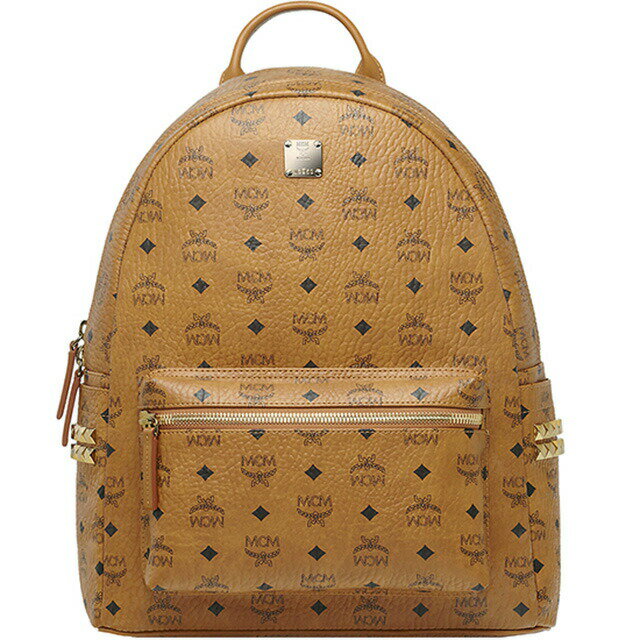 MCM リュック エムシーエム リュックサック MMK6SVE38 バック MEDIUM STARK BACKPACK ミディアム スターク バックパック M コニャック COGNAC キャメル