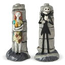 エネスコ enesco ソルト&ペッパー ジャック&サリー Disney ディズニー ナイトメア・ビフォア・クリスマス 調味料ケース 調味料入れ 塩 胡椒 しお...