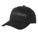 エンポリオアルマーニ EMPORIO ARMANI 帽子 キャップ 627869 2R556 00020 BASEBALL HAT ベースボールキャップ Nero ブラック