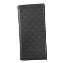 エンポリオ アルマーニ EMPORIO ARMANI 財布 長財布 折りたたみ長財布 YEM474 YTO2J 84284 イーグルロゴ YEN WALLET BLACK B ブラック