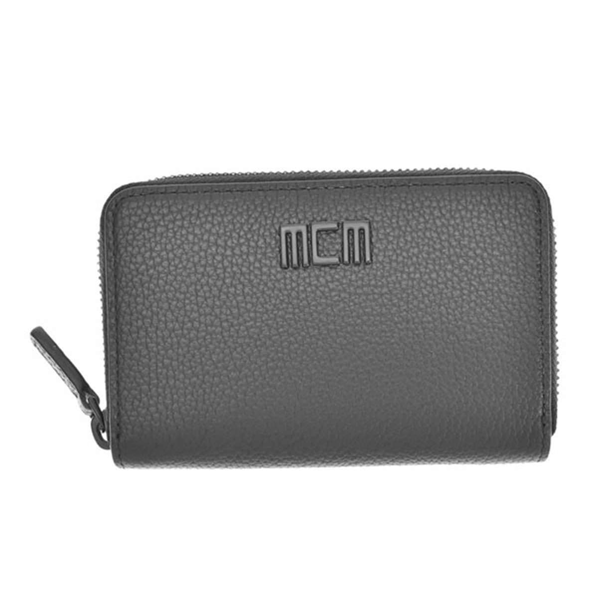 楽天Salada Bowl-おしゃれブランド通販エムシーエム MCM Mode Creation Munich コインケース 小銭入れ 財布 MXLCATC01 BLACK MCM TECH ZIPPED WALLET MINI BLACK ブラック