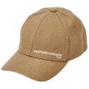 エンポリオアルマーニ EMPORIO ARMANI キャップ 帽子 6278632R552-00250 ベースボールキャップ メンズ ライトブラウン系