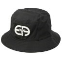 エンポリオアルマーニ EMPORIO ARMANI バケットハット 帽子 6278672R554-00020 バケハ レディース ブラック