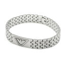エンポリオアルマーニ EMPORIO ARMANI ブレスレット EGS3126040 メンズ アク ...