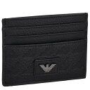エンポリオアルマーニ EMPORIO ARMANI カードケース 名刺入れ 薄型 フラットタイプ パスケース クレジットカードケース YEM320-YQ67I ...