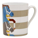 エルメス 食器 マグ HERMES 051132P No.2 300ml TASSE HAUTE ROCABAR ハイマグカップ ロカバール マグカップ 単品 グレー系マルチカラー