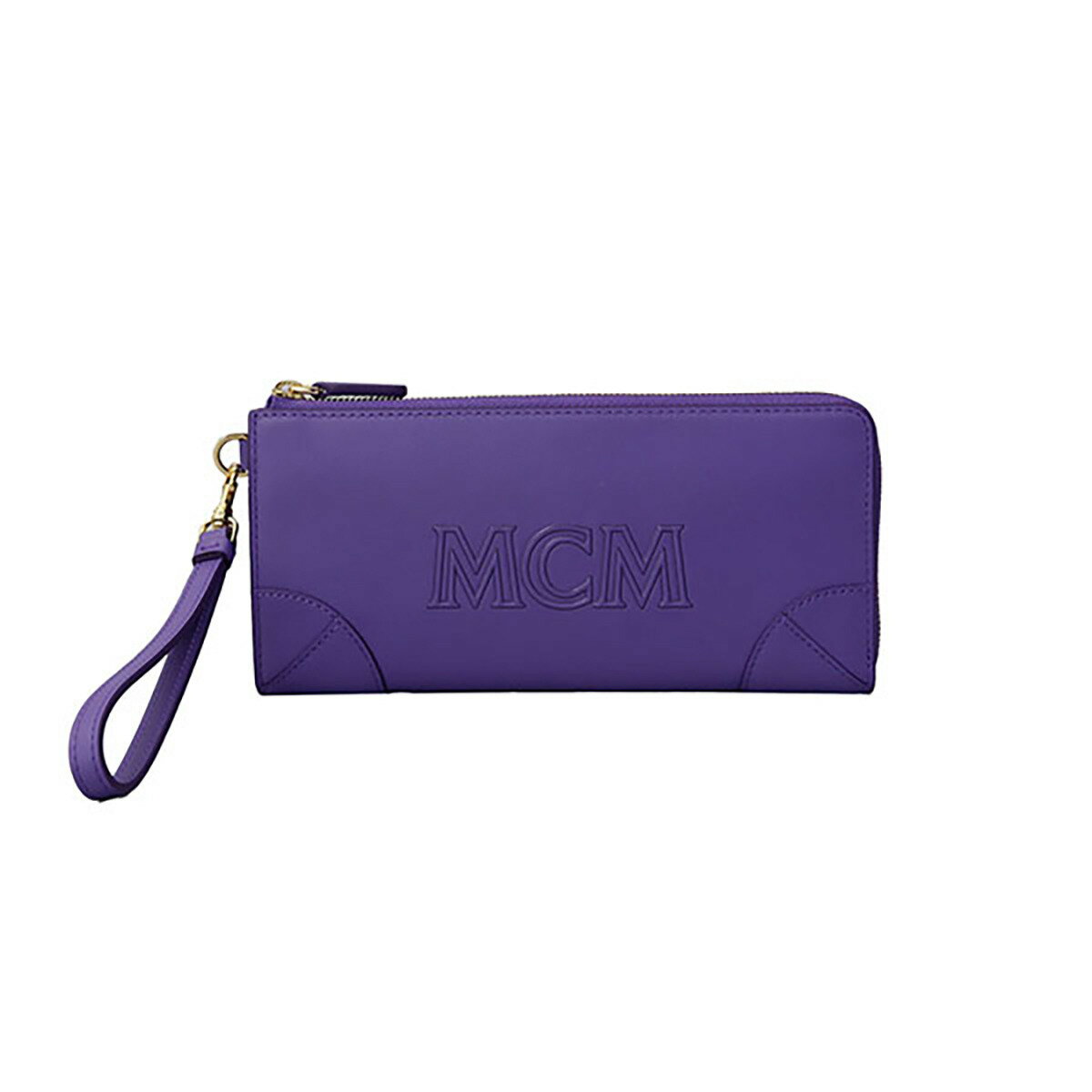 エムシーエム エムシーエム Mode Creation Munich(MCM) 財布 長財布 L字ファスナー MYLDATA04 UQ001 AREN ZIPPED WALLET LARGE アレン PASSION FLOWER パープル系