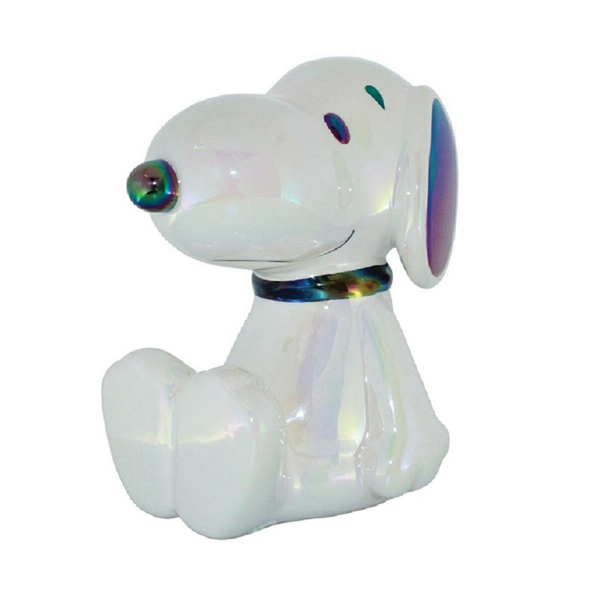 【楽天スーパーSALE対象商品】エネスコ enesco スヌーピー セラミックバンク 貯金箱 置物 雑貨 6017742 ピーナッツ 75周年