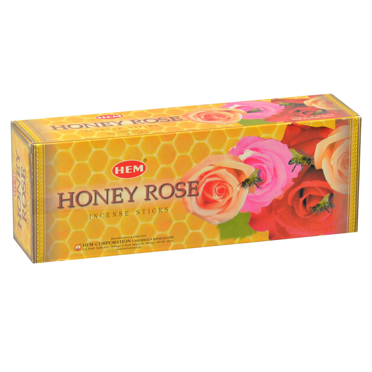 ヘム HEM スティック HONEY ROSE ハニーローズ 1ケース 6箱入り 約120本 セット エコノミー