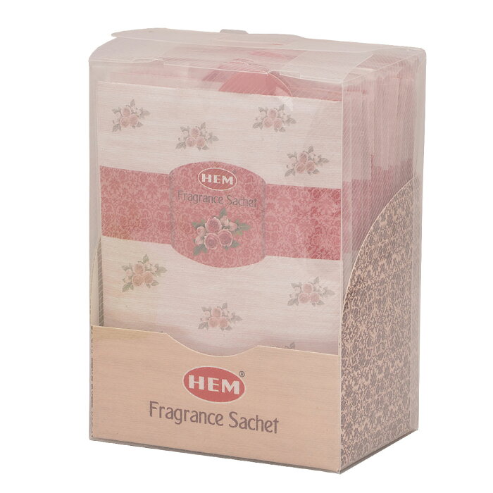 ヘム HEM フレグランス サシェ FRAGRANCE SACHET ROSE ローズ ハンガータイプ 1ケース(12個入り)