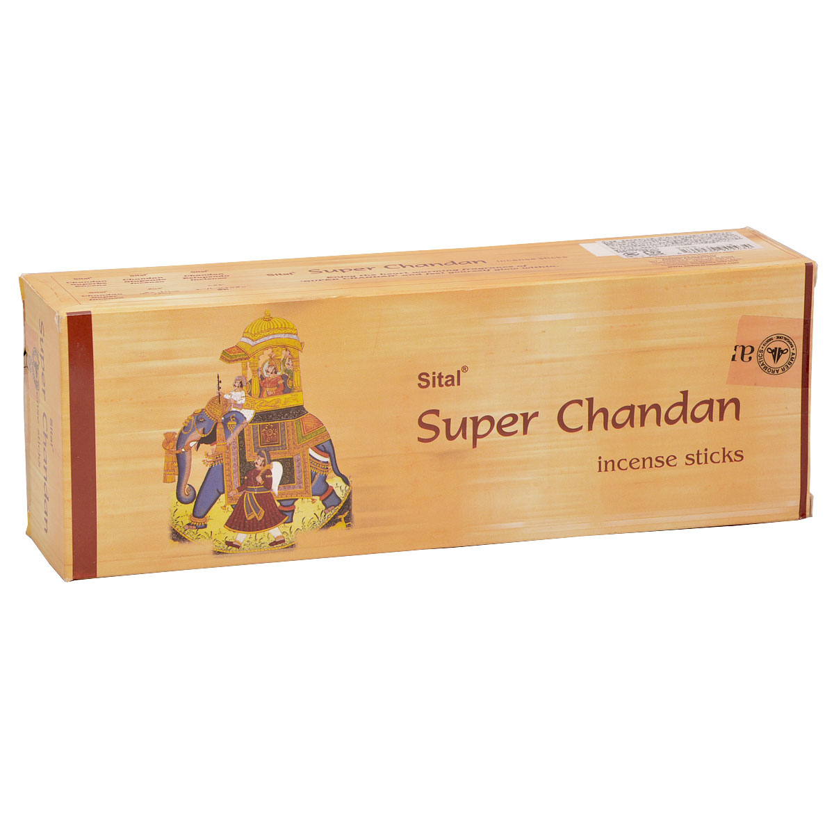 シタール SITAL インド香 スティックタイプ ヘキサ 六角 SUPER CHANDAN スーパーチャンダン 1ケース(6箱入り) 約120本 セット