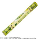 トゥラシ TULASI インド香 スティックタイプ ヘキサ 六角 GREENTEA グリーンティー 1箱 約20本入り 単品