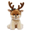 ガンド GUND Boo ウィズ レインディアー 4043147 クリスマス トナカイ ポメラニアン 帽子 ぬいぐるみ 犬 グッズ いぬ Dog 人形 キッズ ...