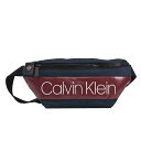 カルバンクライン Calvin Klein CK バッグ K50K504825 CEF PUFFER WAISTBAG パッファ ウエストバッグ ベルトバッグ 斜めがけバッグ ショルダーバッグ NAVY ネイビー＋ダークレッド系