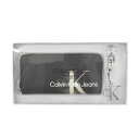 カルバン・クライン 長財布 メンズ カルバンクラインジーンズ Calvin Klein Jeans CK 財布 長財布+キーリングセット ラウンドファスナー キーホルダー K60K608978 BDS BLACK ブラック