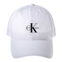 カルバンクライン ジーンズ Calvin Klein Jeans CK 帽子 キャップ K50K505989 YAF ベースボールキャップ Bright White ホワイト