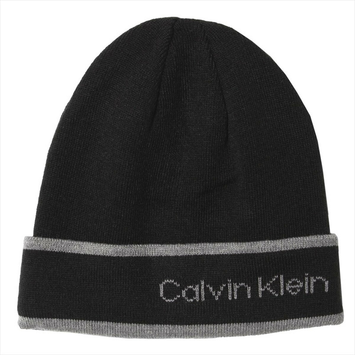 カルバンクライン Calvin Klein(CK) 帽子 ニット帽 ビーニー ニットキャップ CK200040C 001 メンズ ブラック